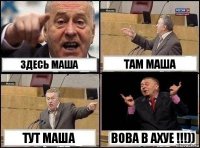 ЗДЕСЬ МАША ТАМ МАША ТУТ МАША ВОВА В АХУЕ !!!))