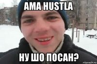 ama hustla ну шо посан?