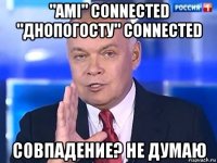 "ami" connected "днопогосту" connected совпадение? не думаю