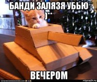 банди залязя убью )** вечером