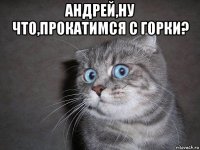 андрей,ну что,прокатимся с горки? 