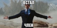 встал член