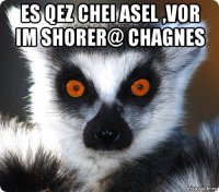 es qez chei asel ,vor im shorer@ chagnes 