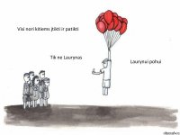 Visi nori kitiems įtikti ir patikti Tik ne Laurynas Laurynui pohui