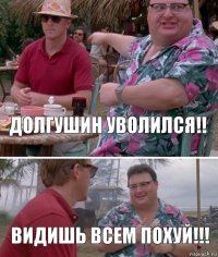 Долгушин уволился!! Видишь всем похуй!!!