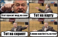 Этот просит мод на снег Тот на карту Тот на скрипт А меню вам бл@ть на что?