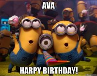 ava harpy birthday!