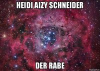 heidi aizy schneider der rabe