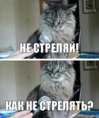 не стреляй! как не стрелять?