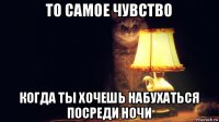 то самое чувство когда ты хочешь набухаться посреди ночи