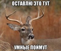 оставлю это тут умные поймут