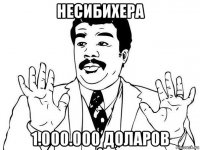 несибихера 1.000.000 доларов