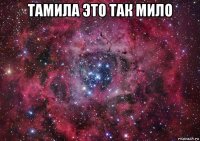 тамила это так мило 