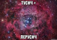 тусич + лерусич