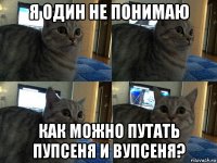 я один не понимаю как можно путать пупсеня и вупсеня?