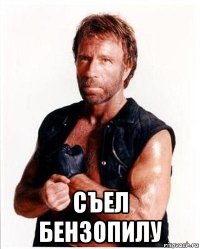  съел бензопилу