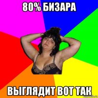 80% бизара выглядит вот так