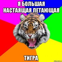 я большая настаящая летающая тигра