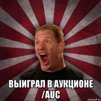  выиграл в аукционе /auc