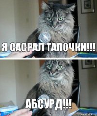 я сасрал тапочки!!! АБСУРД!!!