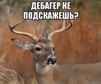 дебагер не подскажешь? 