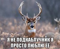  я не подкаблучник я просто люблю её