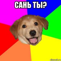 сань ты? 