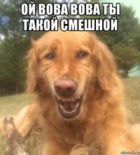 ой вова вова ты такой смешной 