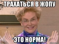 трахаться в жопу это норма!