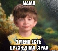 мама у меня есть друзя.діма сірак