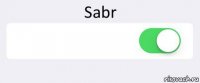 Sabr  