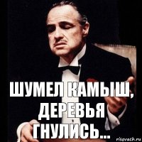 Шумел камыш, деревья гнулись...