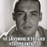  чо за хуйню я только что прочитал ?