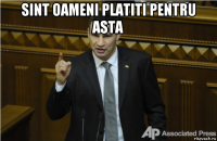 sint oameni platiti pentru asta 