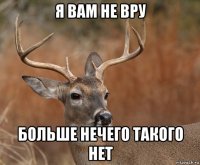 я вам не вру больше нечего такого нет