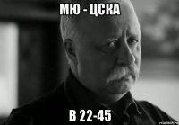 мю - цска в 22-45