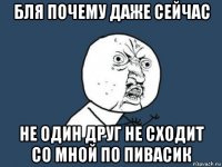 бля почему даже сейчас не один друг не сходит со мной по пивасик