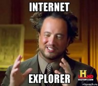 internet explorer