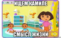 ищем камиле смысл жизни