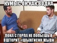 кумыс он как,водка пока с горла не попьешь в вшторит #шынгисик жыви