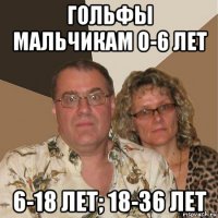 гольфы мальчикам 0-6 лет 6-18 лет; 18-36 лет