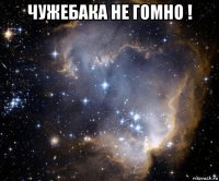 чужебака не гомно ! 