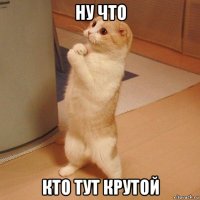 ну что кто тут крутой