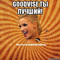 goodvise ты лучший! 