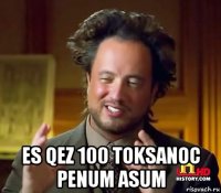  es qez 100 toksanoc penum asum