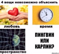 Пингвин или карлик?