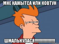 мне кажытса или ковтун шмальнулася!!!!!!!!!!!!!!!!