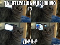 ты втераешь мне какую ту дичь?