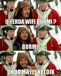 U YERDA WIFI BORMI ? BORMI! UNDA MAYLI KETDIK