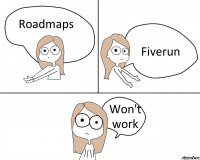 Roadmaps Fiverun Won't work